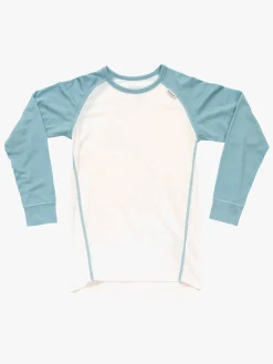 Børn Devold Undertøj|Uldtøj-Breeze Merino Skiundertrøje Jr, Ink