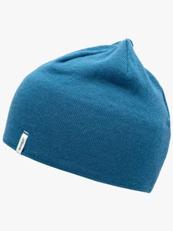 Børn Devold Uldtøj|Tilbehør-FRIENDS MERINO Hue Merinould Kid, Blue Melange