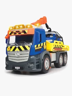 Udelegetøj|DickieToys Dickie Action Mercedes Bjærgningsbil Blå/Orange/Gul