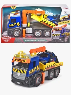 Udelegetøj|DickieToys Dickie Action Mercedes Bjærgningsbil Blå/Orange/Gul