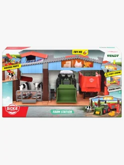 DickieToys Legetøjsbiler & -Fartøjer-Dickie Toys Bondegårdsstation