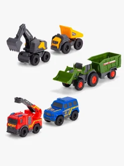 Legetøjsbiler & -Fartøjer|DickieToys Dickie Toys Mini Legetøjsbiler 5-pak