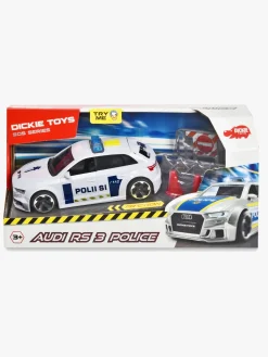 Legetøjsbiler & -Fartøjer|DickieToys Dickie Toys Politibil Audi RS3