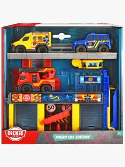 Legetøjsbiler & -Fartøjer|DickieToys Dickie Toys Redningsstation inkl 3 Transportmidler