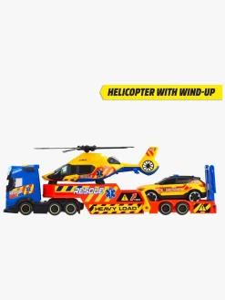 Legetøjsbiler & -Fartøjer|DickieToys Dickie Toys Redningstransport med Bil og Helikopter