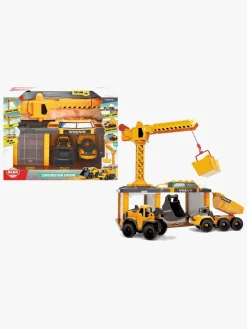 Legetøjsbiler & -Fartøjer|DickieToys Dickie Toys Volvo Parkeringshus med Byggekøretøjerer