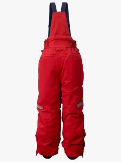 Børn Didriksons Vintertøj-Amitola Overtræksbukser, Tomato Red