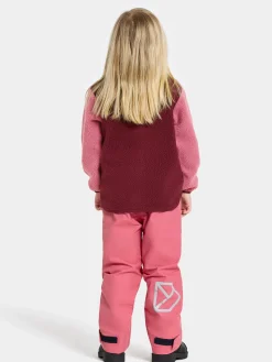 Børn Didriksons Fleecetøj-Anten Fleecetrøje, Anemon Red