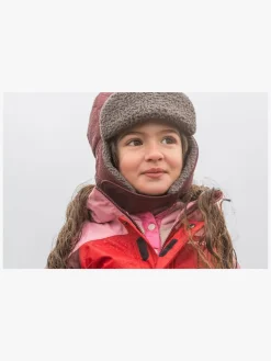 Tilbehør|Vintertøj|Didriksons Biggles Hue, Anemon Red