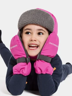 Tilbehør|Vintertøj|Didriksons Biggles Hue, Plastic Pink Lyserød