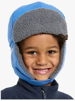 Børn Didriksons Tilbehør|Vintertøj-Biggles Hue, Sapphire Blue