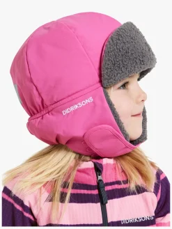 Tilbehør|Vintertøj|Didriksons Biggles Hue, Sweet Pink