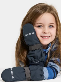 Tilbehør|Vintertøj|Didriksons Biggles Zip Vanter, Navy