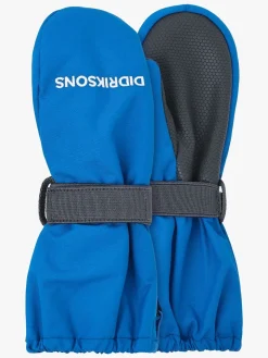 Tilbehør|Vintertøj|Didriksons Biggles Zip Vanter, Sapphire Blue