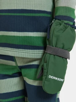Tilbehør|Vintertøj|Didriksons Biggles Zip Vanter, Pine Green