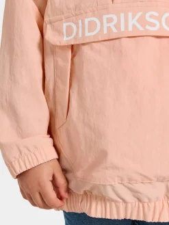 Overtøj|Didriksons Björnbär Anorak, Peach Dream