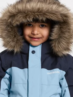 Børn Didriksons Overtøj-Bjärven Flyverdragt, Cloud Blue