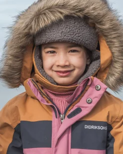 Børn Didriksons Flyverdragter|Overtøj-Bjärven Flyverdragt, Heather Pink