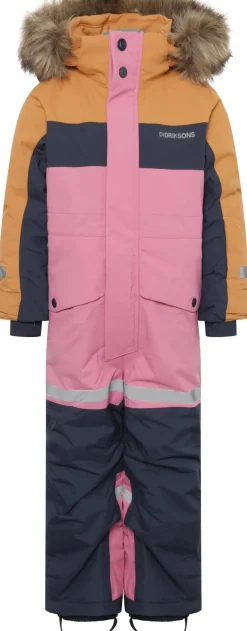 Børn Didriksons Flyverdragter|Overtøj-Bjärven Flyverdragt, Heather Pink