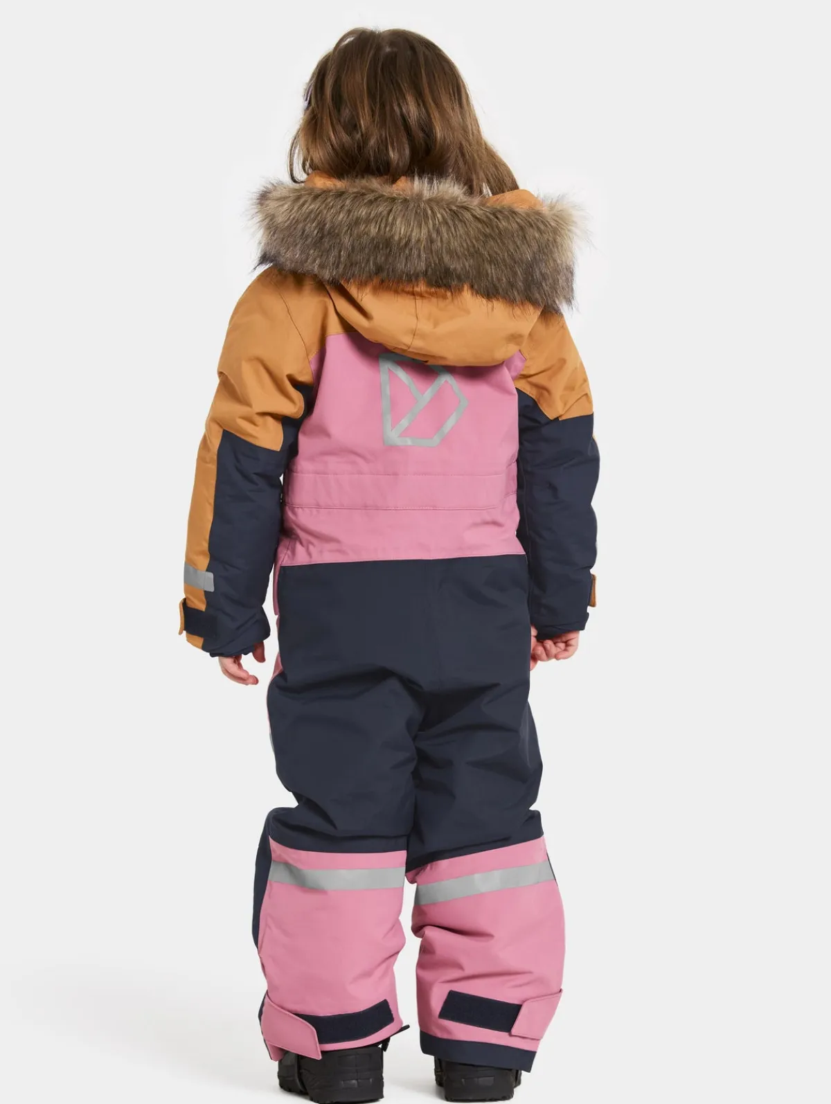 Børn Didriksons Flyverdragter|Overtøj-Bjärven Flyverdragt, Heather Pink