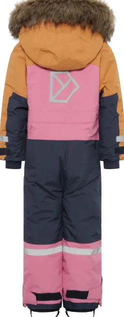 Børn Didriksons Flyverdragter|Overtøj-Bjärven Flyverdragt, Heather Pink