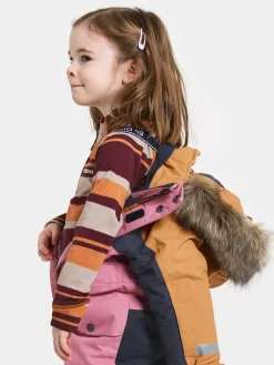 Børn Didriksons Flyverdragter|Overtøj-Bjärven Flyverdragt, Heather Pink