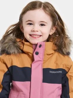 Børn Didriksons Flyverdragter|Overtøj-Bjärven Flyverdragt, Heather Pink