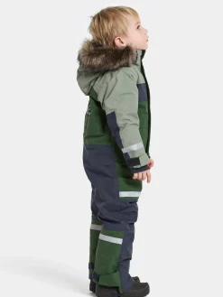 Børn Didriksons Flyverdragter-Bjärven Flyverdragt, Light Moss