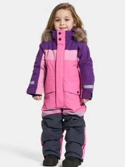 Børn Didriksons Overtøj-Bjärven Flyverdragt, Sweet Pink