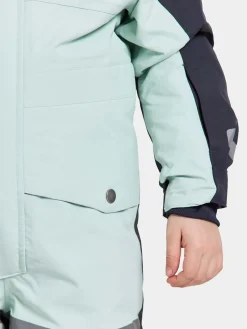 Flyverdragter|Didriksons Bjärven Flyverdragt, Pale Mint Blå/Grå