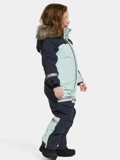 Flyverdragter|Didriksons Bjärven Flyverdragt, Pale Mint Blå/Grå