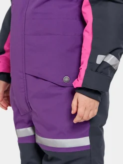 Flyverdragter|Didriksons Bjärven Flyverdragt, Royal Purple Lilla/Lyserød/Blå