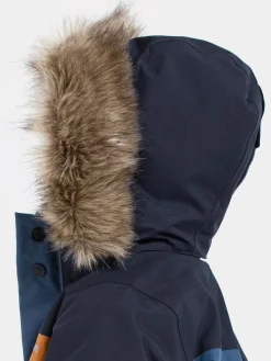 Overtøj|Didriksons Bjärven Flyverdragt, Galaxy Blue Blå/Orange