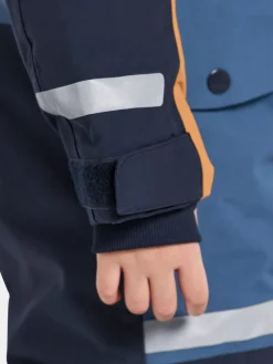 Overtøj|Didriksons Bjärven Flyverdragt, Galaxy Blue Blå/Orange