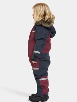 Flyverdragter|Overtøj|Didriksons Bjärven Flyverdragt, Rusty Wine Rød/Blå