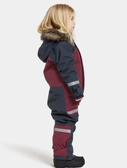 Flyverdragter|Overtøj|Didriksons Bjärven Flyverdragt, Rusty Wine Rød/Blå