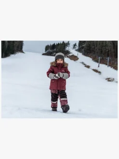 Vintertøj|Didriksons Bjärven Vinterjakke, Rusty Wine Rød