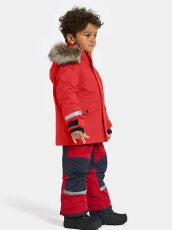 Vintertøj|Didriksons Bjärven Vinterjakke, Pomme Red