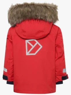 Vintertøj|Didriksons Bjärven Vinterjakke, Pomme Red