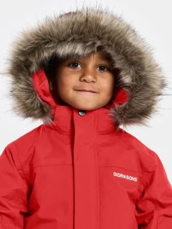 Vintertøj|Didriksons Bjärven Vinterjakke, Pomme Red