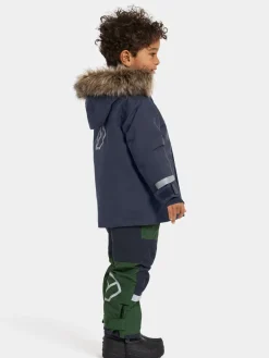 Børn Didriksons Vintertøj-Bjärven Vinterjakke, Navy