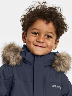 Børn Didriksons Vintertøj-Bjärven Vinterjakke, Navy