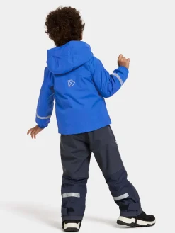 Børn Didriksons Overtøj-Bladet Skaljakke, Caribbean Blue