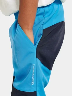 Børn Didriksons Overtøj- Blåbær Overtræksbukser, Blue Lagoon