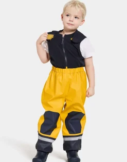 Børn Didriksons Regntøj-Boardman Foret Regnsæt, Oat Yellow