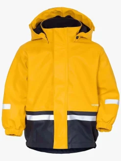 Børn Didriksons Regntøj-Boardman Foret Regnsæt, Oat Yellow