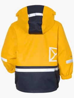 Børn Didriksons Regntøj-Boardman Foret Regnsæt, Oat Yellow