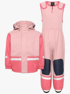 Børn Didriksons Regntøj-Boardman Foret Regnsæt, Soft Pink