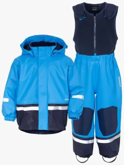 Regntøj|Didriksons Boardman Foret Regnsæt, Sharp Blue Blå