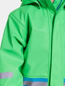 Børn Didriksons Regntøj-Boardman Foret Regnsæt, Frog Green